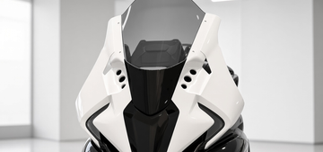 CFMOTO 450SR V3 Front Windshield installed on the CF 450SR