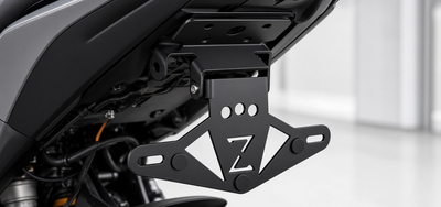 ZXMOTO 500RR Short Tail installed on the ZX-500RR, scene close-up