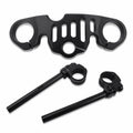 Top Triple Clamp + Clip-On Handlebars