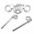 CF 450SR Top Triple Clamp + Clip-On Handlebars