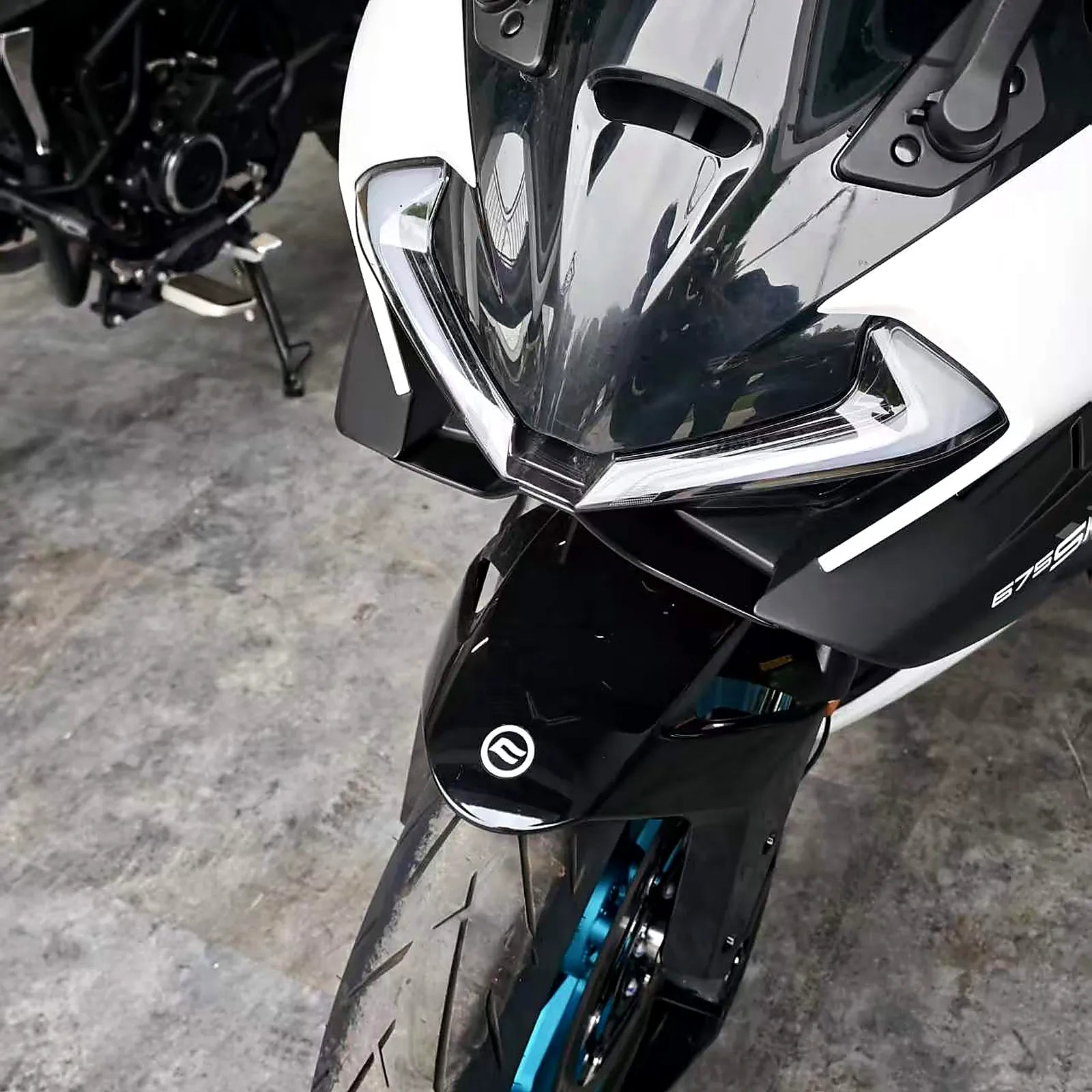 CF 675SR Lower Chin Fairing, photo 6 of 7
