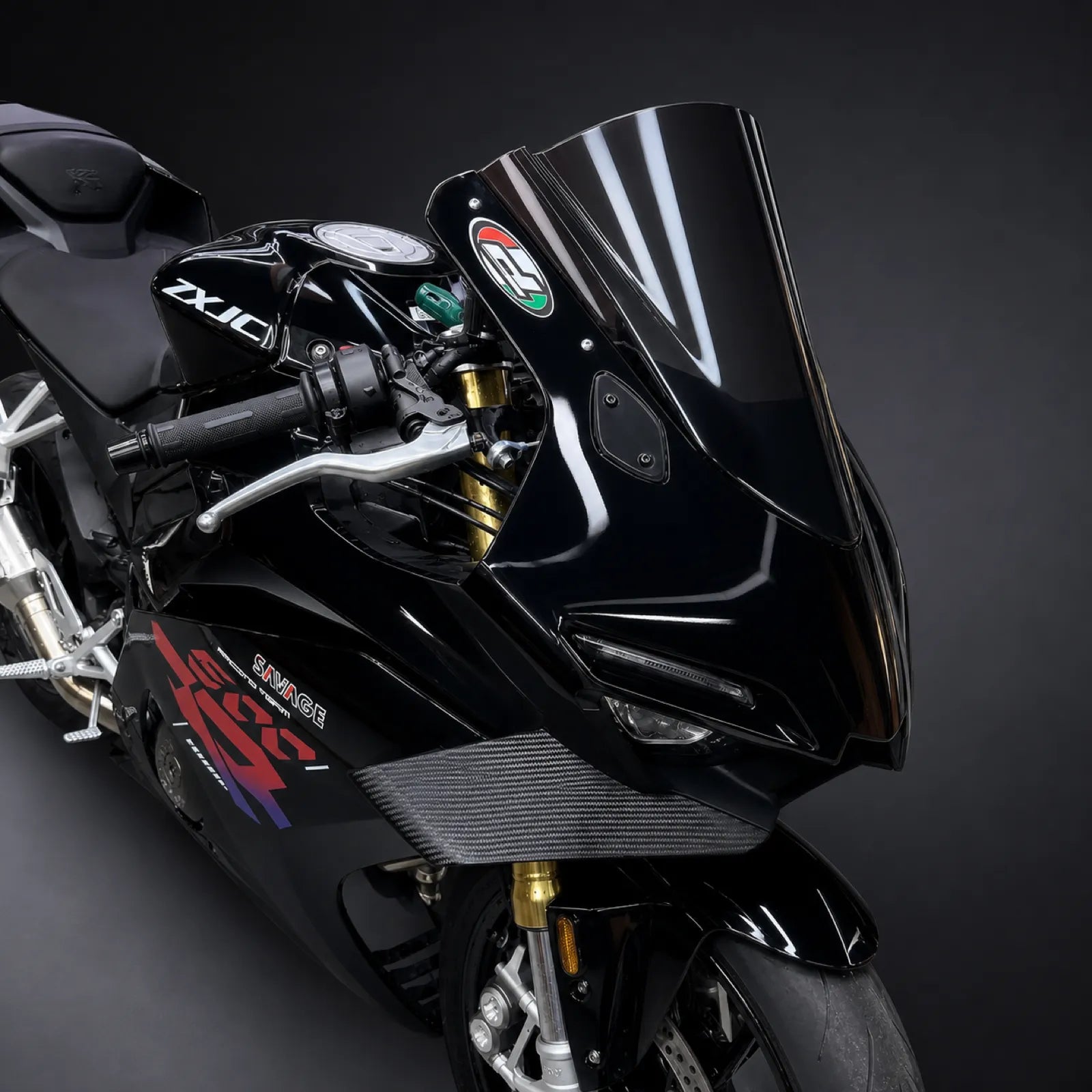 ZX-500RR Tall Windshield, photo 7 of 12