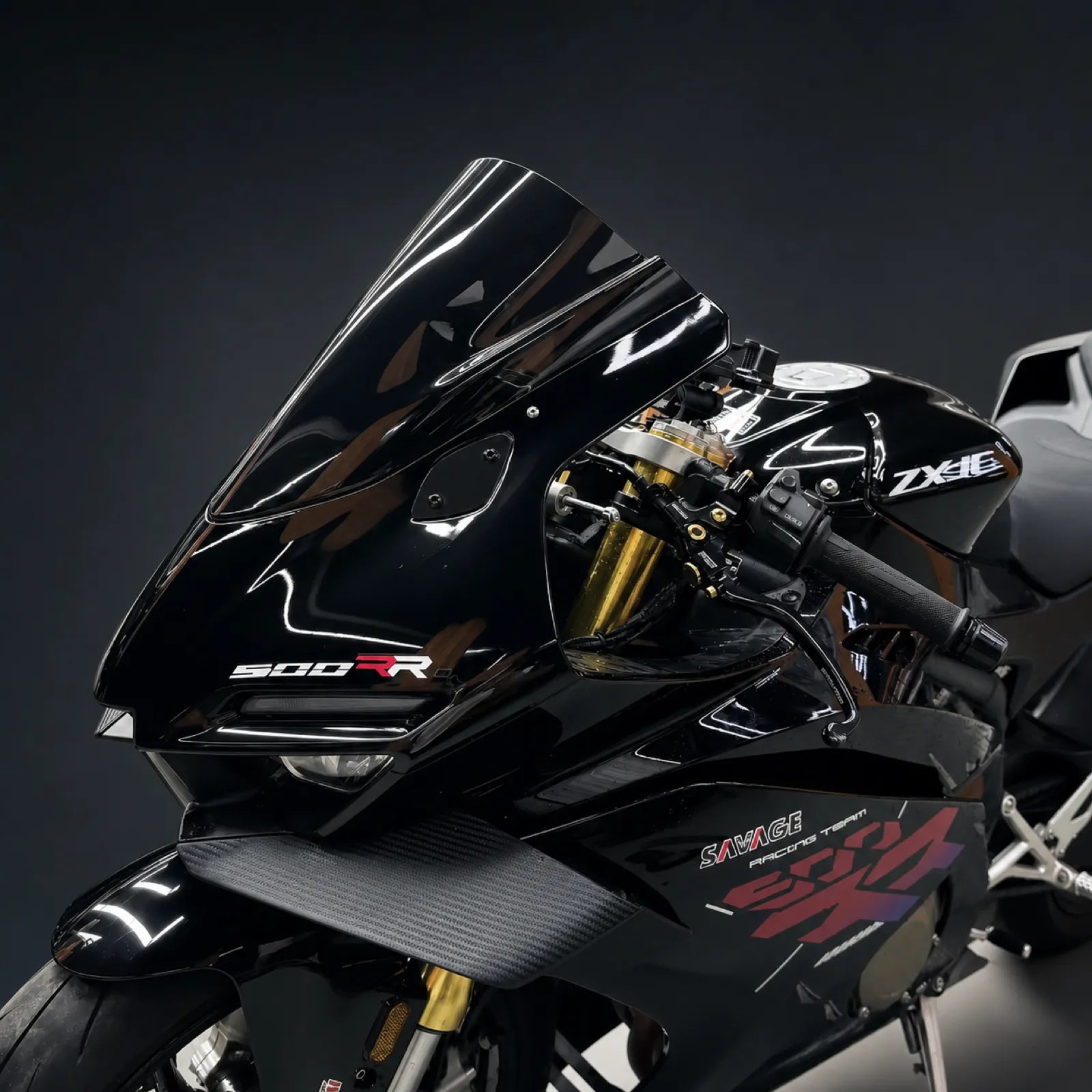 ZX-500RR Tall Windshield, photo 8 of 12
