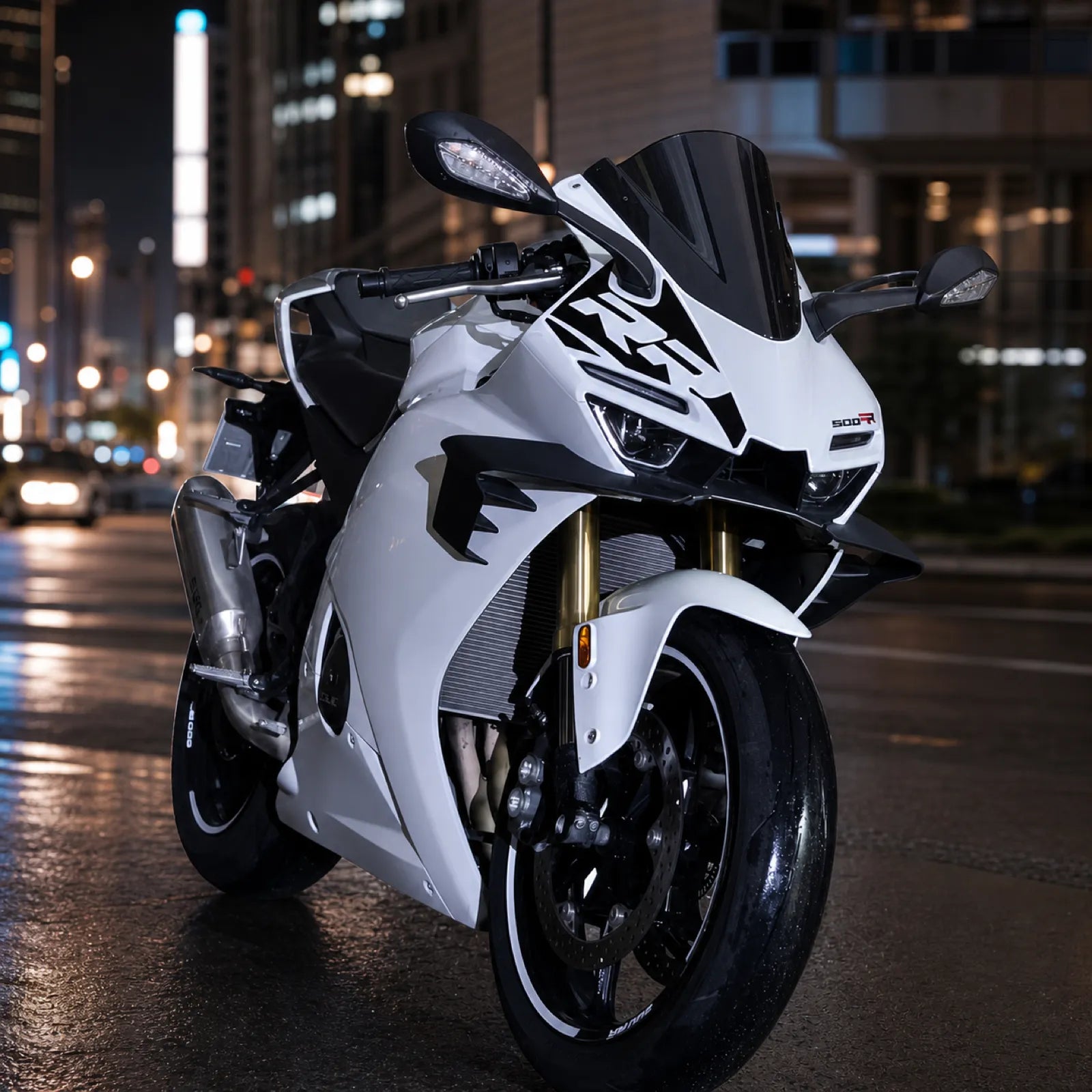 ZX-500RR Tall Windshield, photo 10 of 12