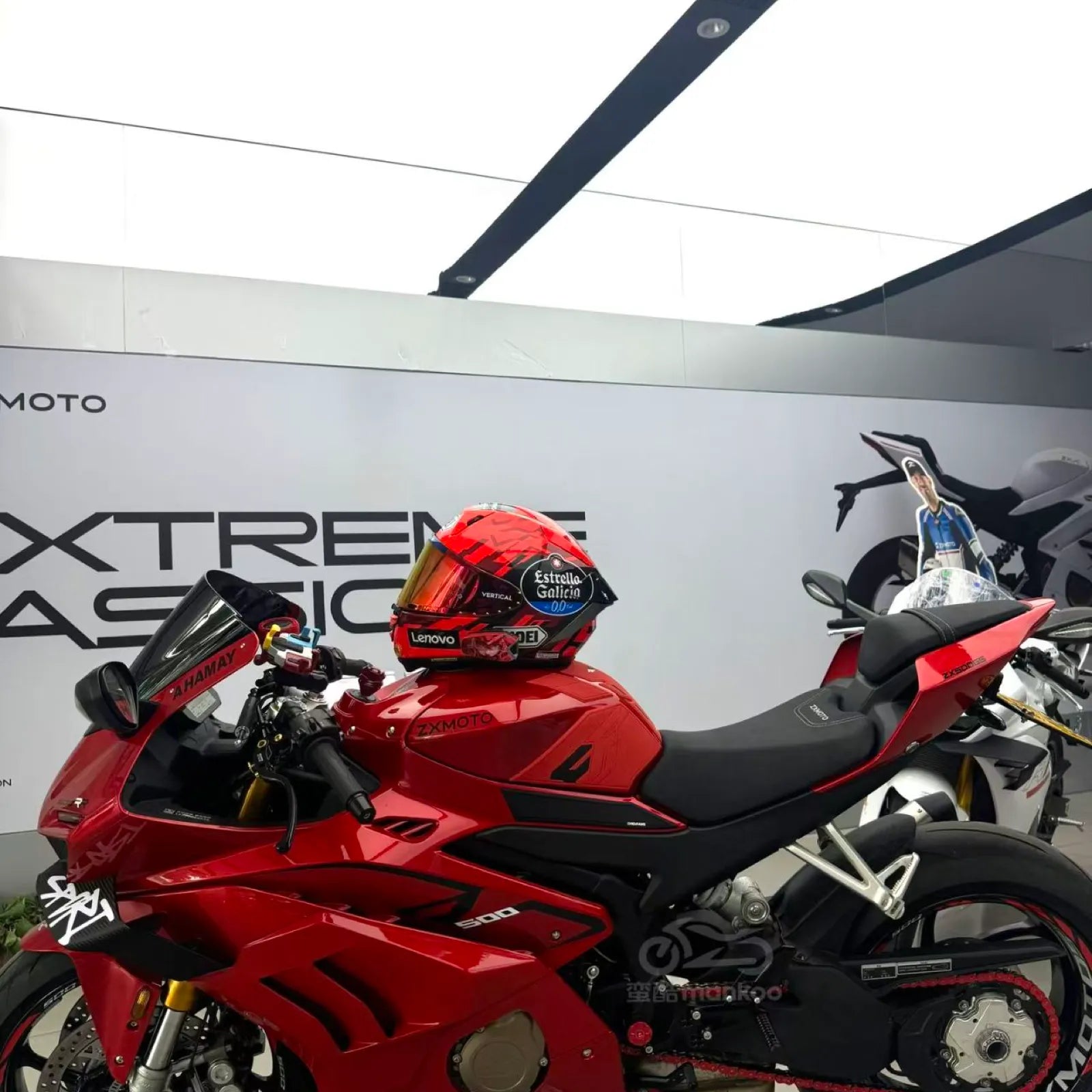 ZX-500RR Shark Fin Side Panel, photo 10 of 13