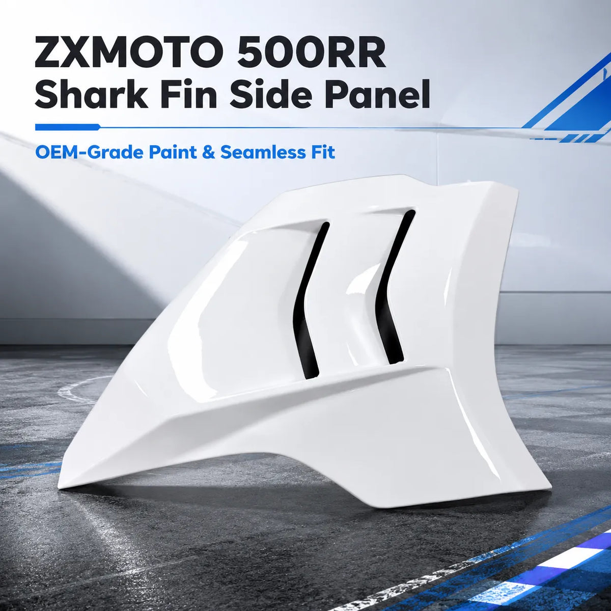ZXMOTO 500RR Shark Fin Side Panel, photo 7 of 10