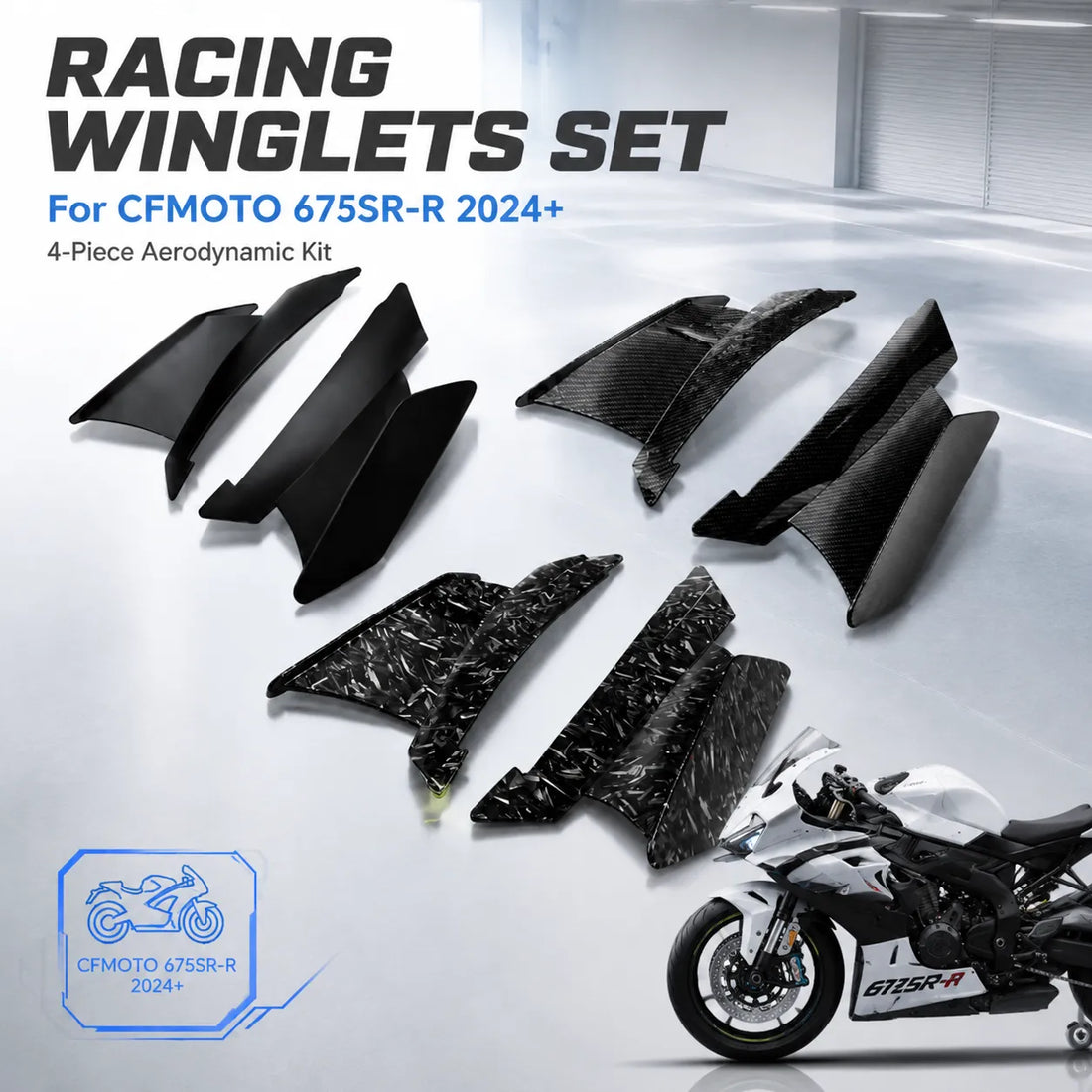 CFMOTO 675SR-R Racing Winglet, product photo
