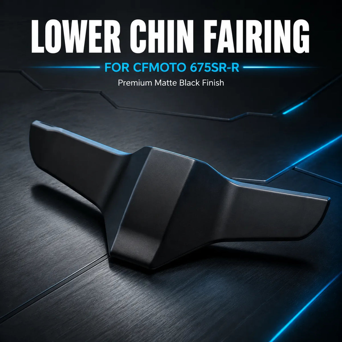 CFMOTO 675SR-R Lower Chin Fairing, photo 2 of 8