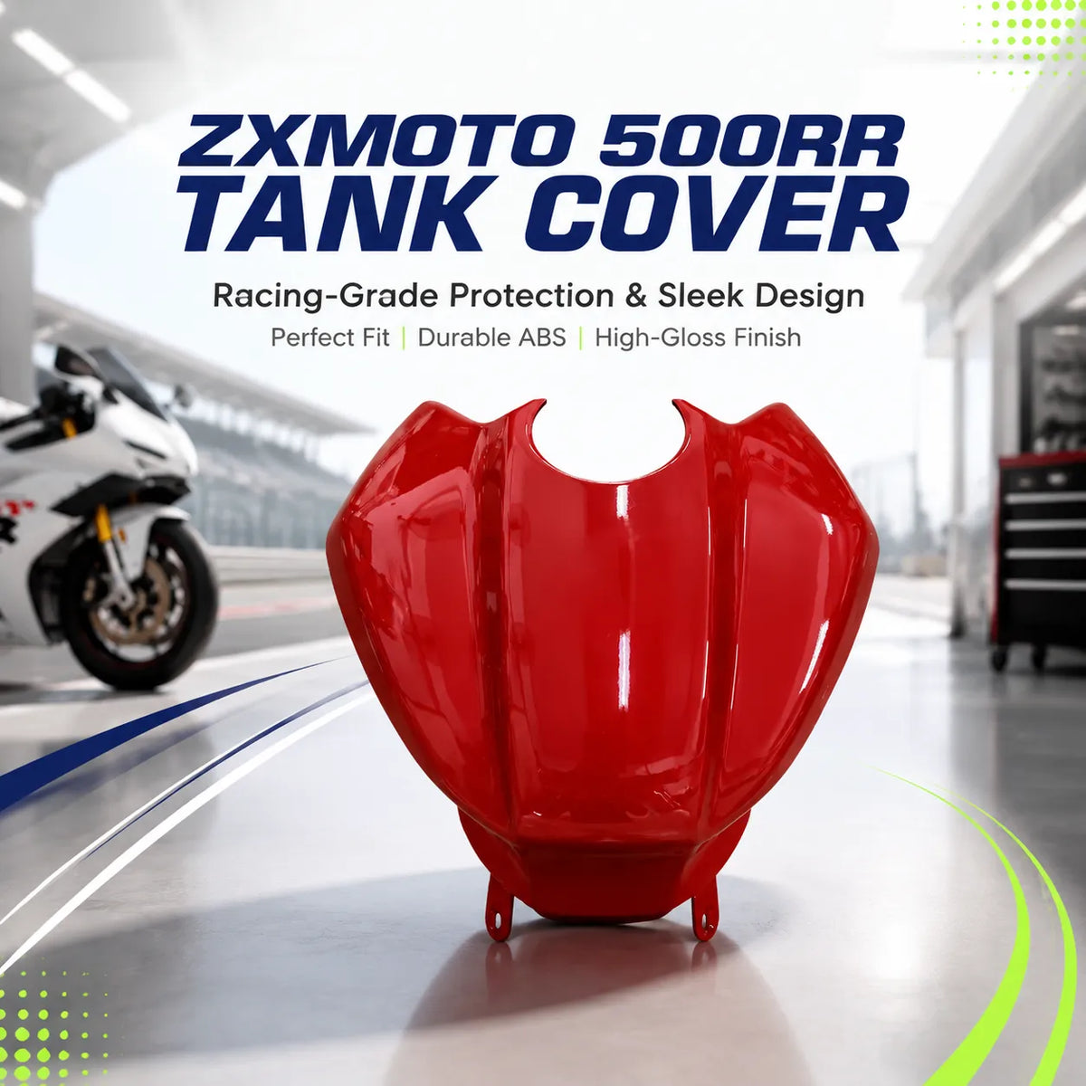 ZXMOTO 500RR Tank Cover, photo 2 of 12