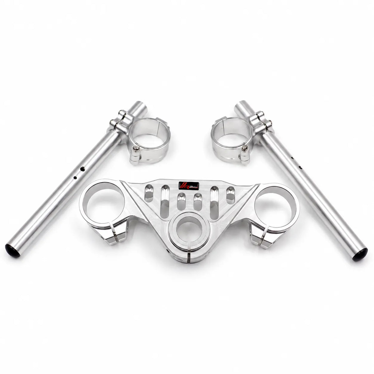 CFMOTO 675SR-R Top Triple Clamp + Clip-On Handlebars, photo 9 of 9