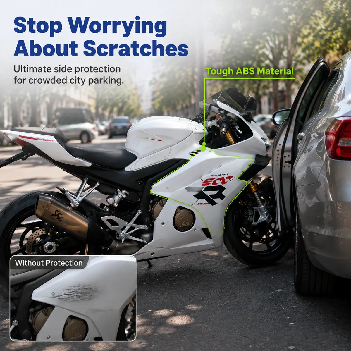 ZXMOTO 500RR Tank Cover, photo 3 of 12