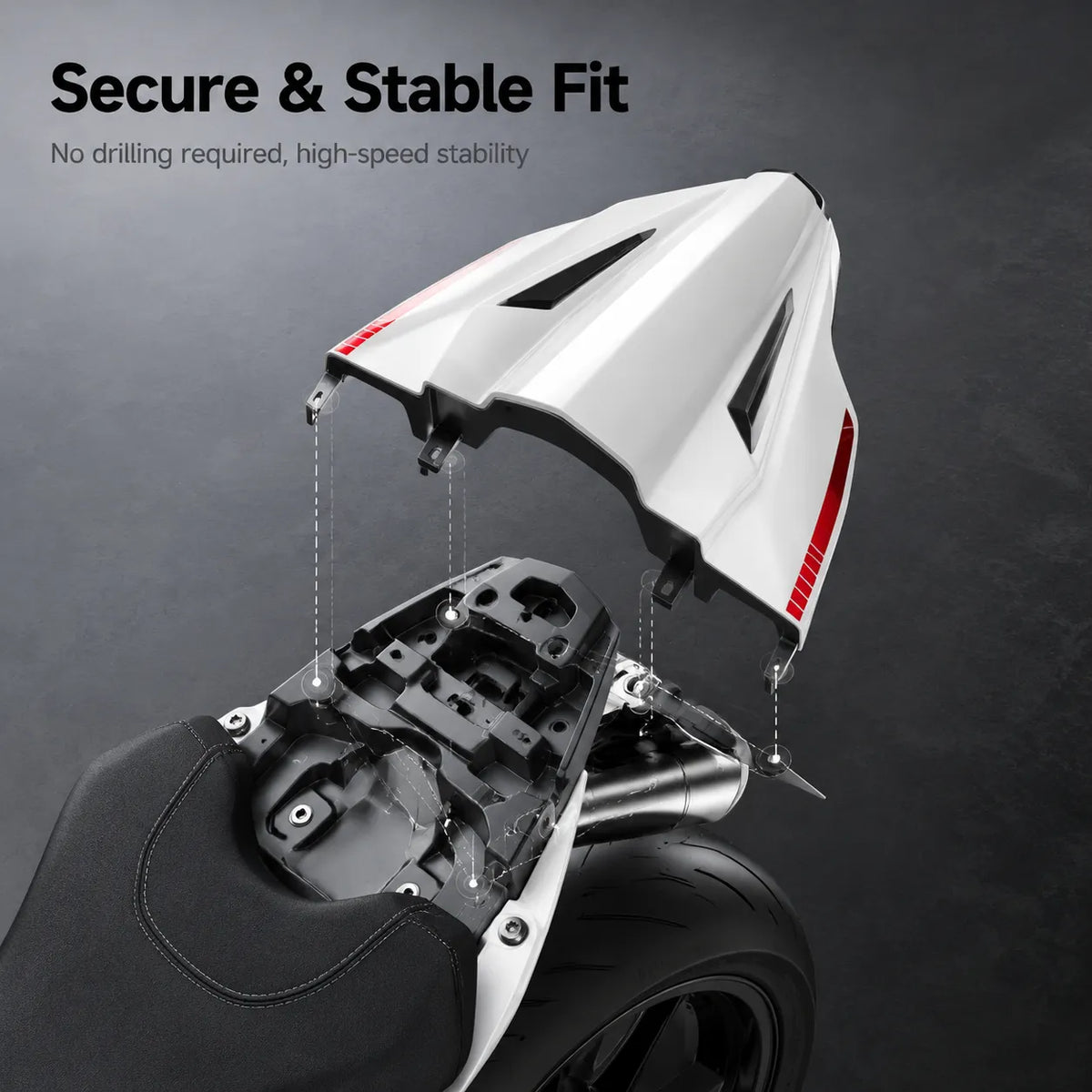 ZXMOTO 500RR Seat Cowl, photo 7 of 11