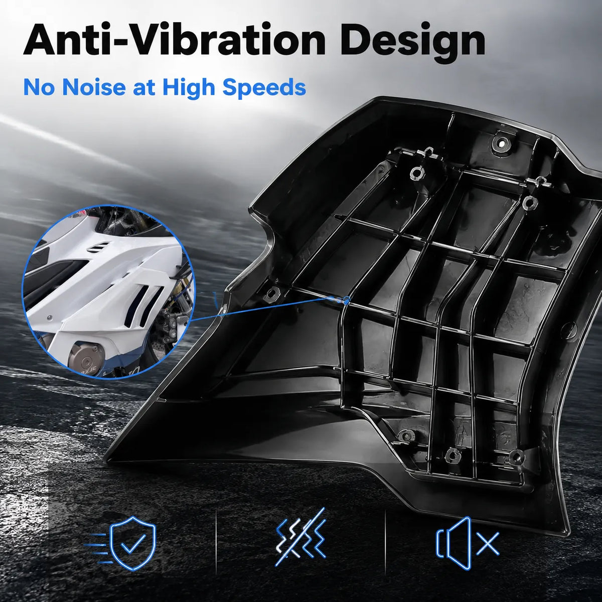 ZXMOTO 500RR Shark Fin Side Panel, photo 4 of 10