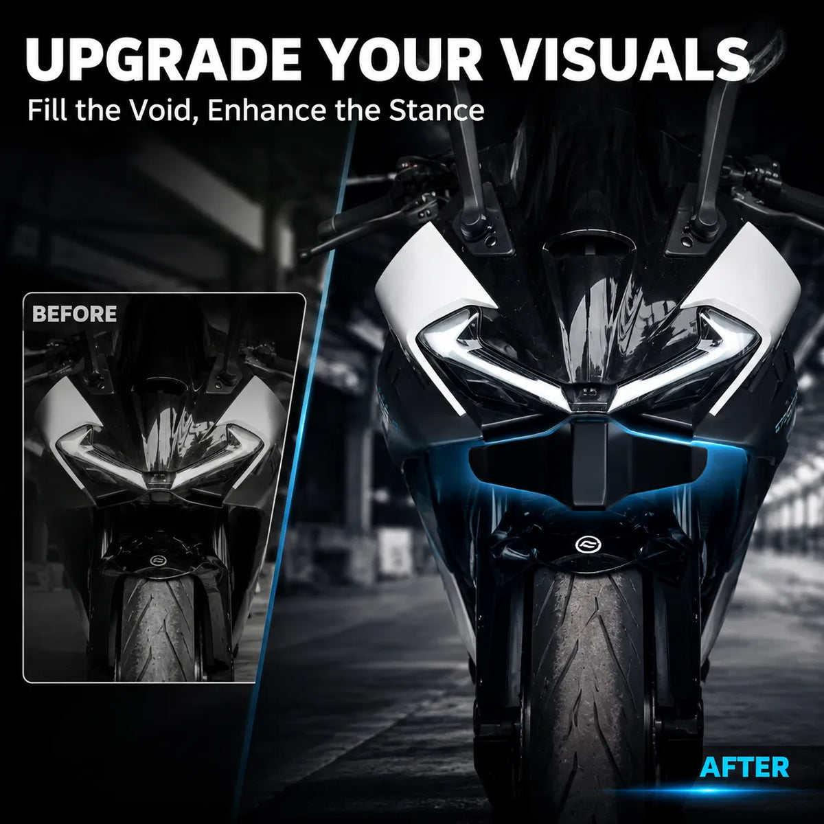 CFMOTO 675SR-R Lower Chin Fairing, photo 8 of 8