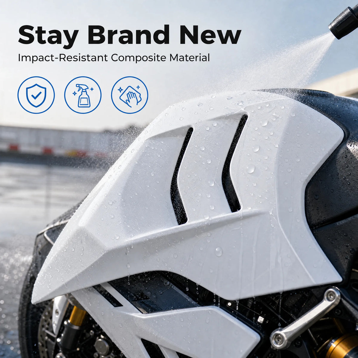 ZXMOTO 500RR Shark Fin Side Panel, photo 2 of 10