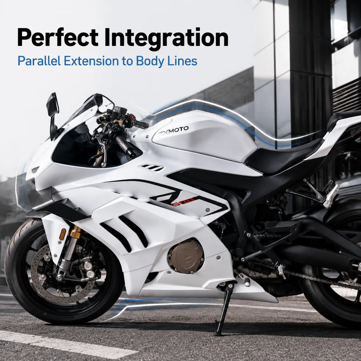 ZXMOTO 500RR Shark Fin Side Panel, photo 8 of 10