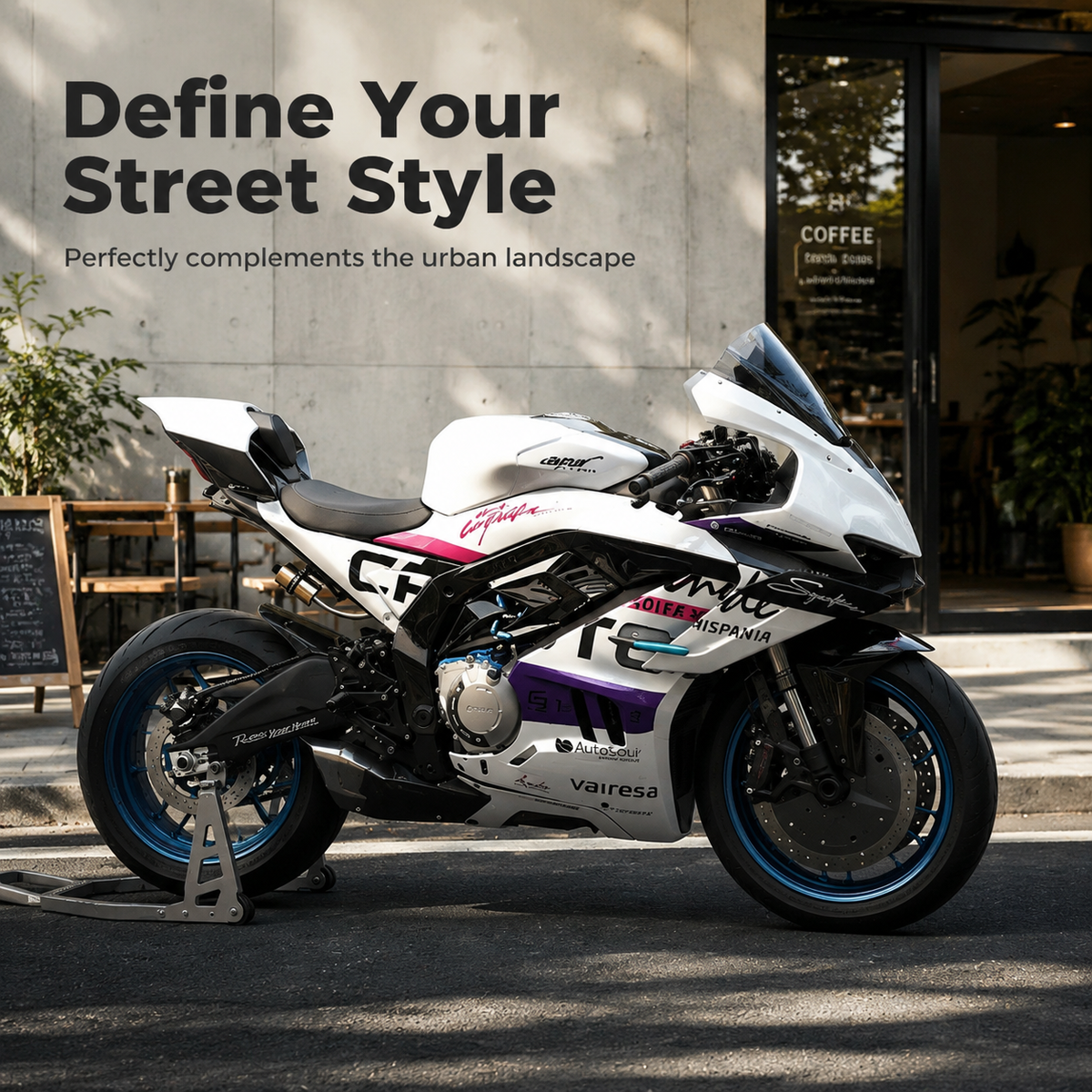 CFMOTO 675SR-R Racing Tank Cover, photo 7 of 11